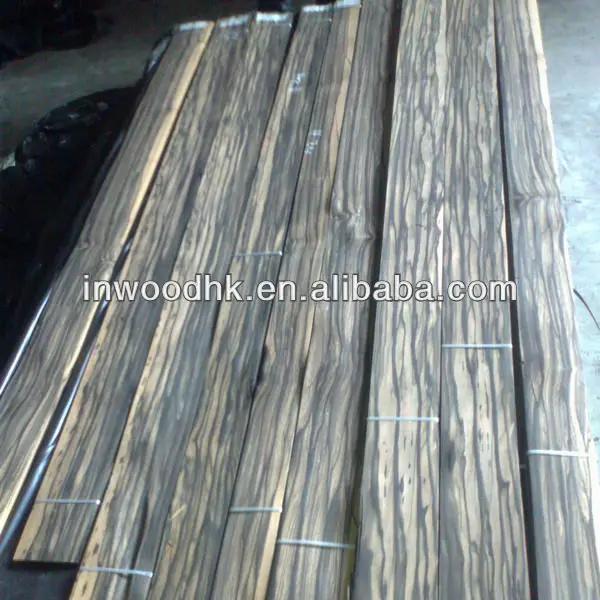 EBONY WOOD VENEER WILD grain