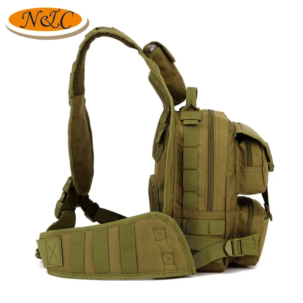 Large Crossbody Sports Motorcycle Ride Bicycle Single Backpack Tactical Chest Bag