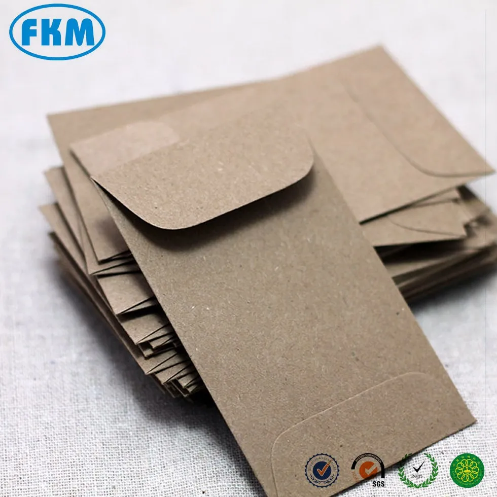 150gms Mini Kraft seed Envelopes with peel and seal