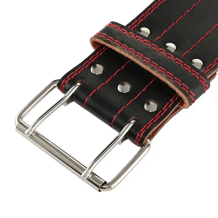 Factory supplier weightlifting belt for bodybuilding leather lifting belt