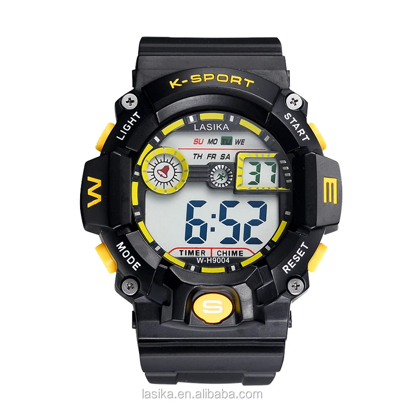 
China Ali baba digital cheap wrist watch for men in bulk sport watch digital waterproof watch cheap 