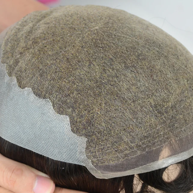 
Natural hairline,remy hair,toupee,hairpatch,hair prosthesis 