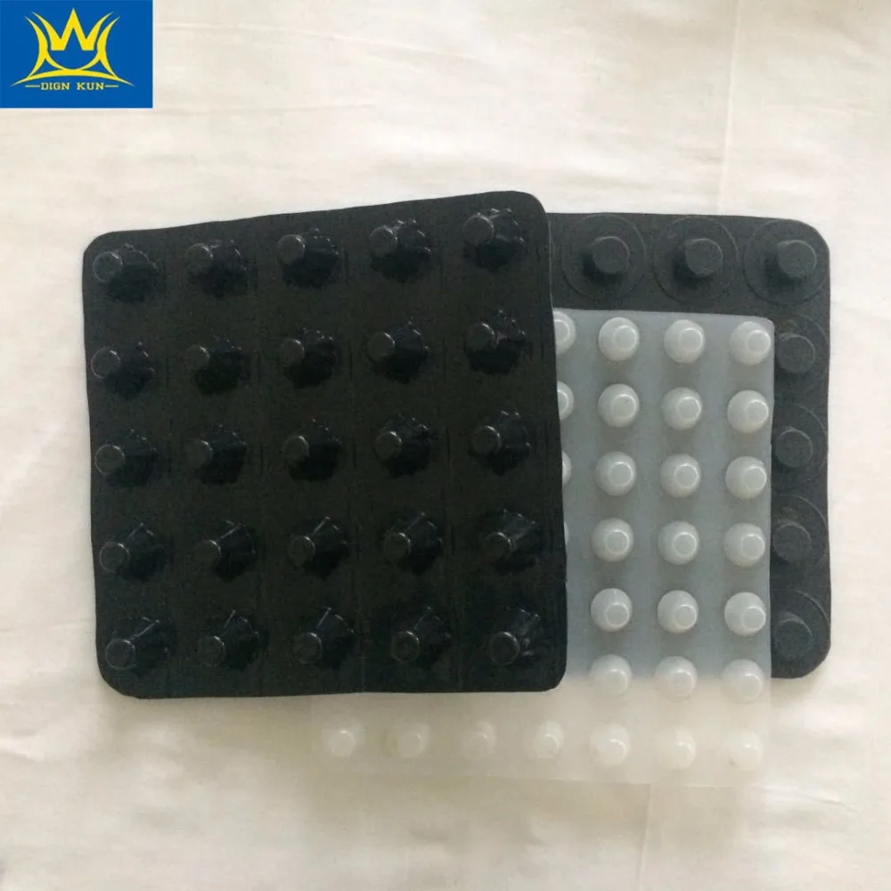 
China landscape drainage board 20mm dimple plastic drain board/dimple for garage projet and roof project 