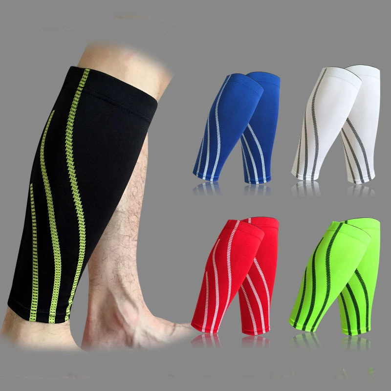 20-30mmHg multiple colors silicone anti-slip strong calf support premium calf compression sleeve