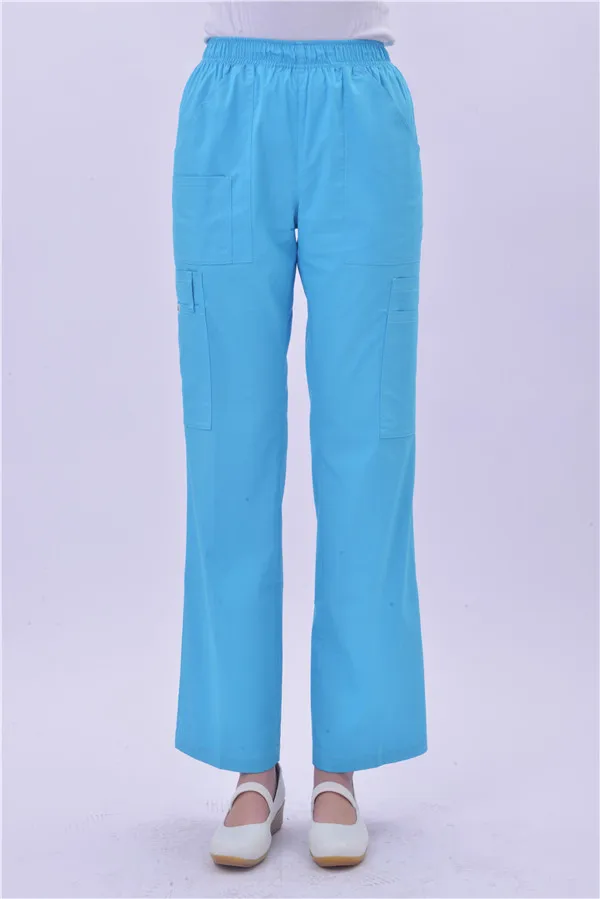 
Wholesale Male and Female White 100% Cotton medical scrubs 