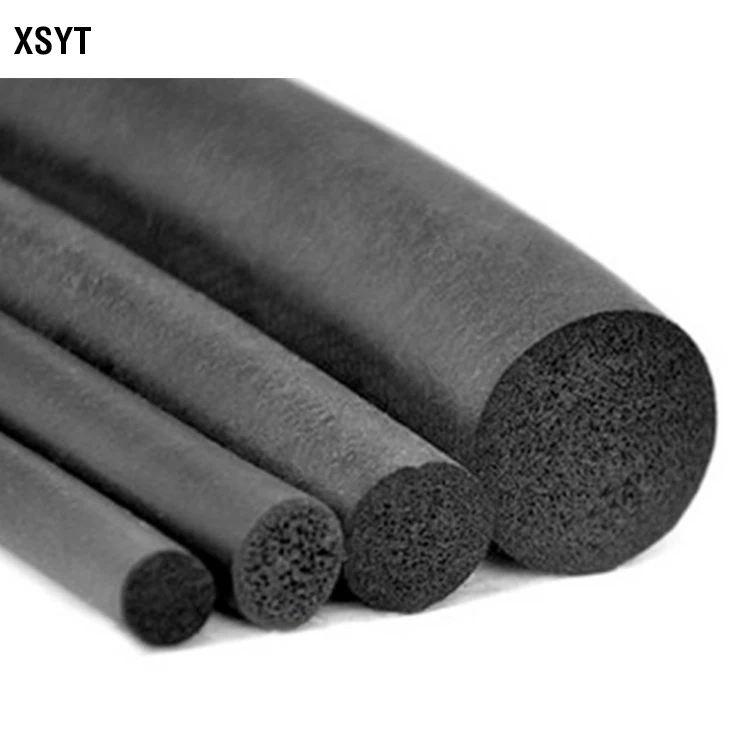 Eco-friendly self-adhesive soft EPDM foam silicone rubber foaming sealing strips