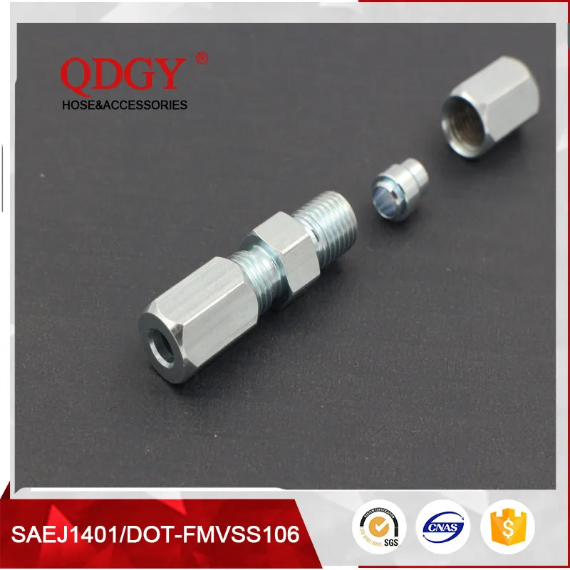 Компрессионные фитинги из нержавеющей стали с одним наконечником и