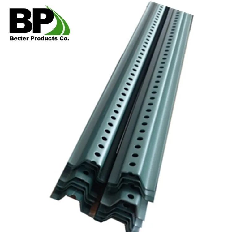 Steel Perforated U Channel Tubing used for roadway safety