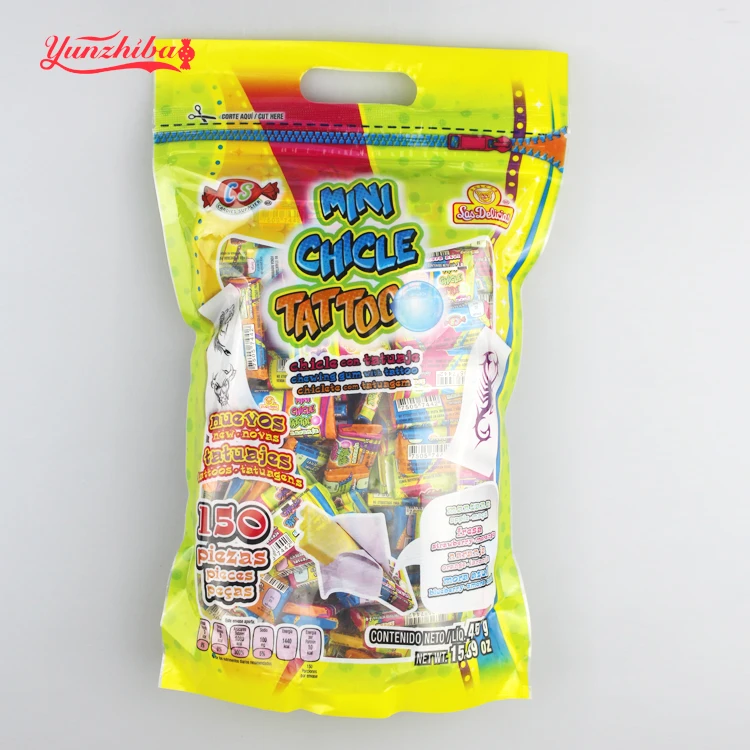 
 Пузырьковые десны с тату-бумагой  