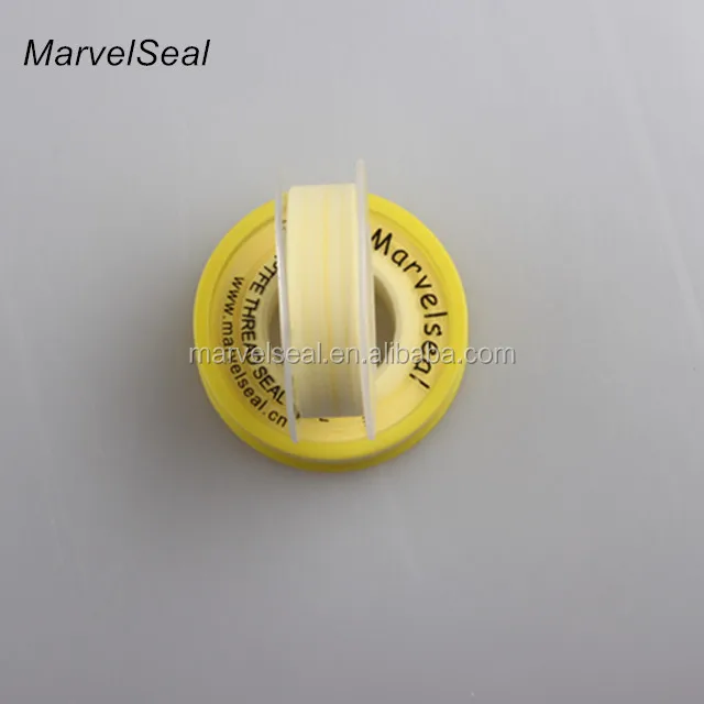 yellow ptfe tape taflone tape for gas pipe with high density
