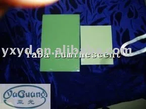 
luminous PVC board / glow in dark PVC rigid sheet / photoluminescent sheet 