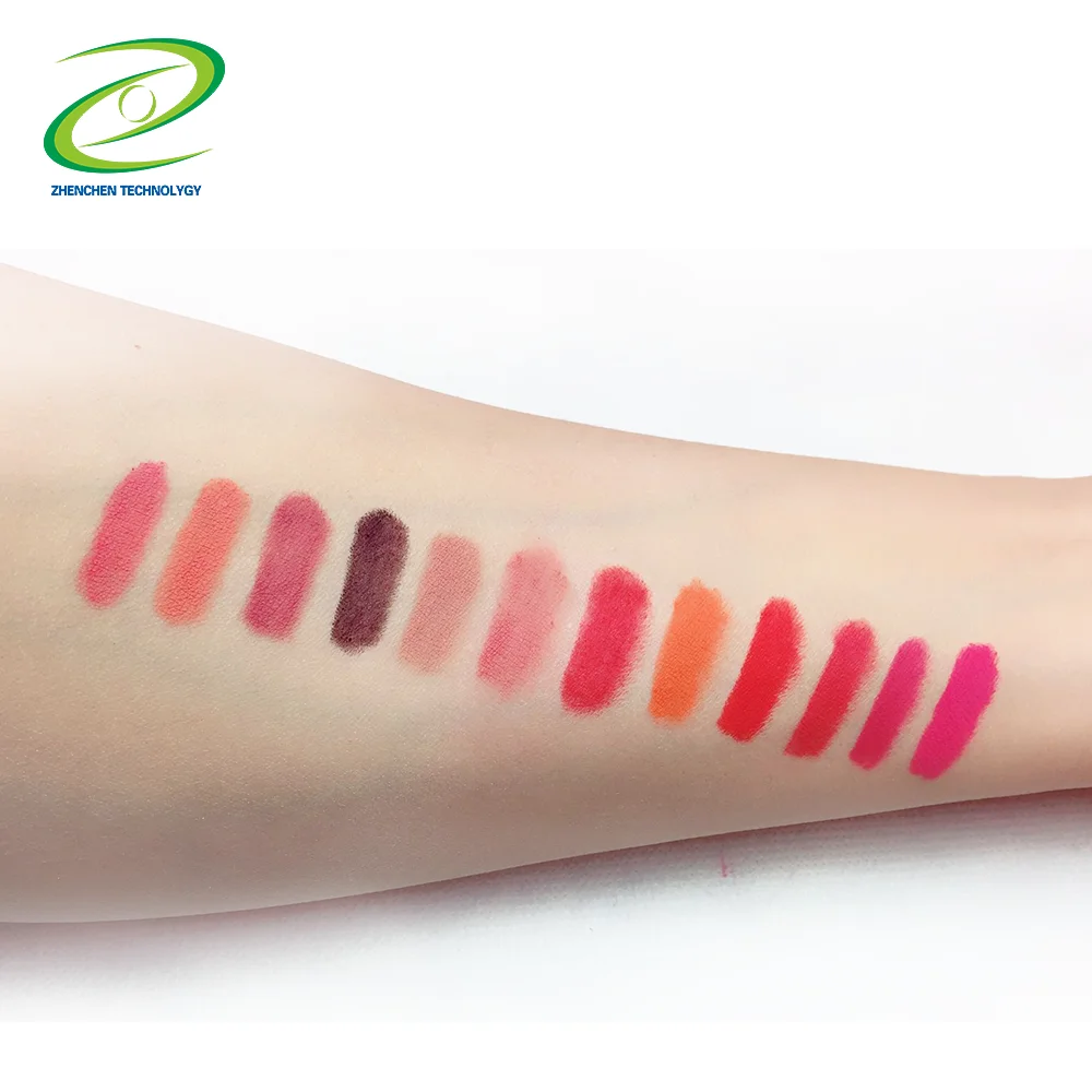 
Best Selling Cosmetics Makeup 12 colors Smooth Long Lasting Waterproof Natural Lip Liner Pencil 