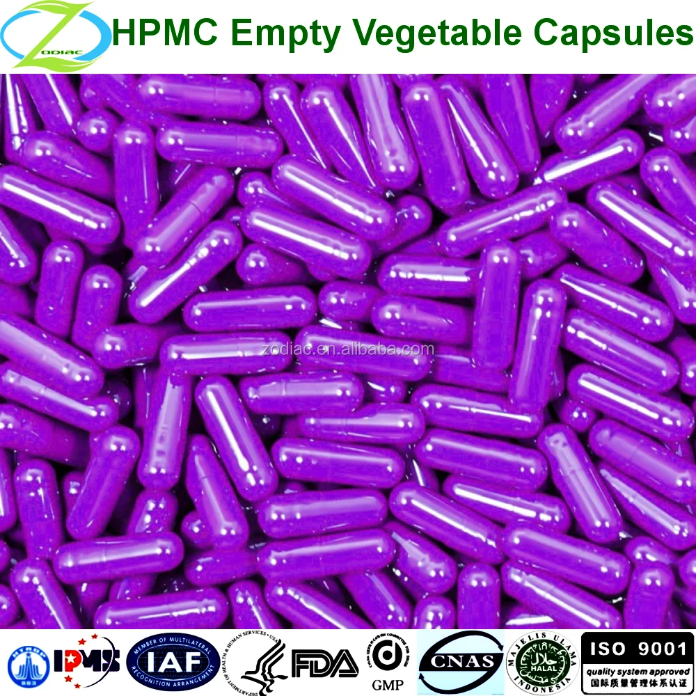 Nutraceutical Grade_GMP Certified_Halal Premium Quality_China Factory Manufactured_Pure HPMC Empty Veggie Shell