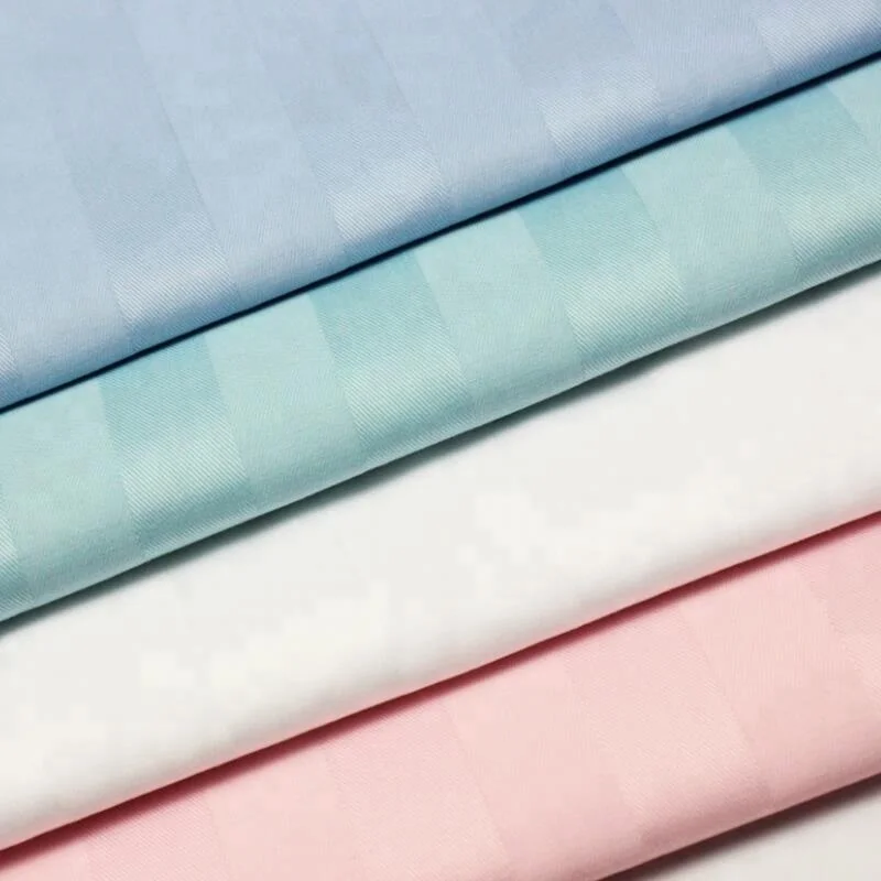 
wholesale chlorine resistant satin hospital bed sheet fabric 