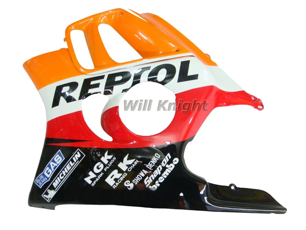 Fairing Kit for Honda CBR 600 F3 1997 1998 Orange Repsol Edition