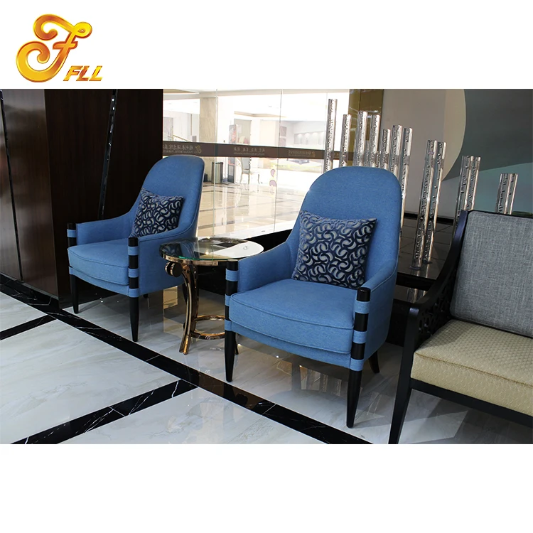 
Hotel modern sofa fabric bedroom furniture sofa 