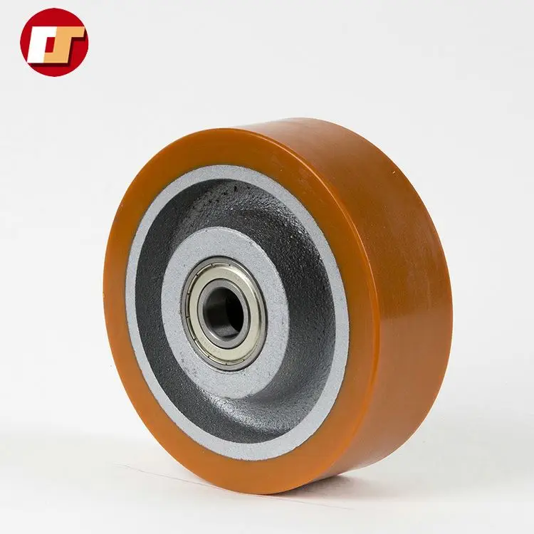 Fast Delivery Low Rolling Resistance pu wheel