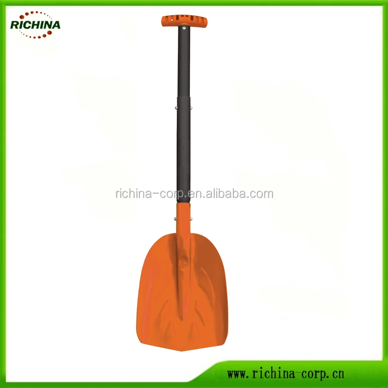 
Wide Range of Option Telescopic Handle Sport Utility Portable Emergency Use Camping Aluminum Snow Shovels 