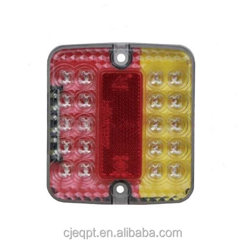 12v 24v LED truck trailer tail light lamp stop brake reverse waterproof rear combination