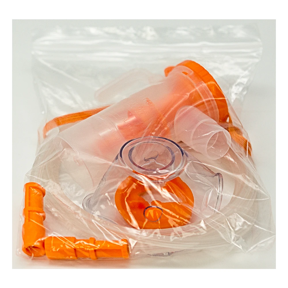 Kaiyi CE/ISO approved nebulizer accessories including cup, airtube, child mask,adult mask and band