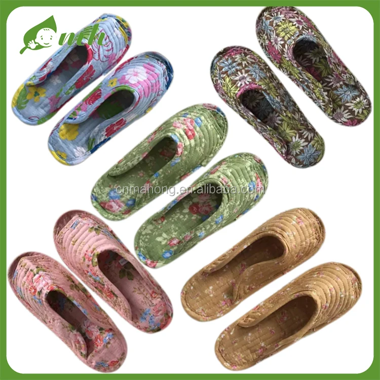 manufacturers mh wholesale 100%cotton Gym room breathe freely massage slipper