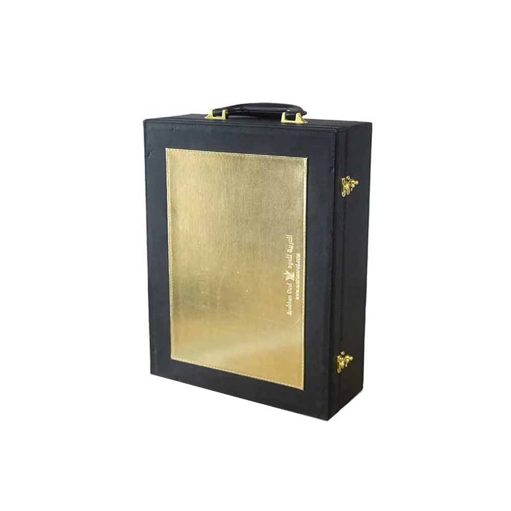 High-end Nice Delicate Wooden Perfume Box Suitcase With Lock And Handle