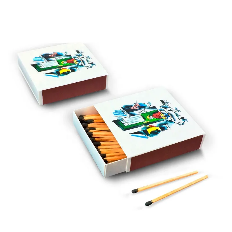 Nice Printing Cheap Price Wooden Safety Mathces Small Box Matches