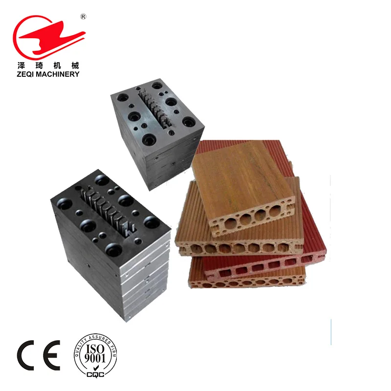Outdoor WPC Decking Extrusion Head Die Calibrator Extrusion Mold