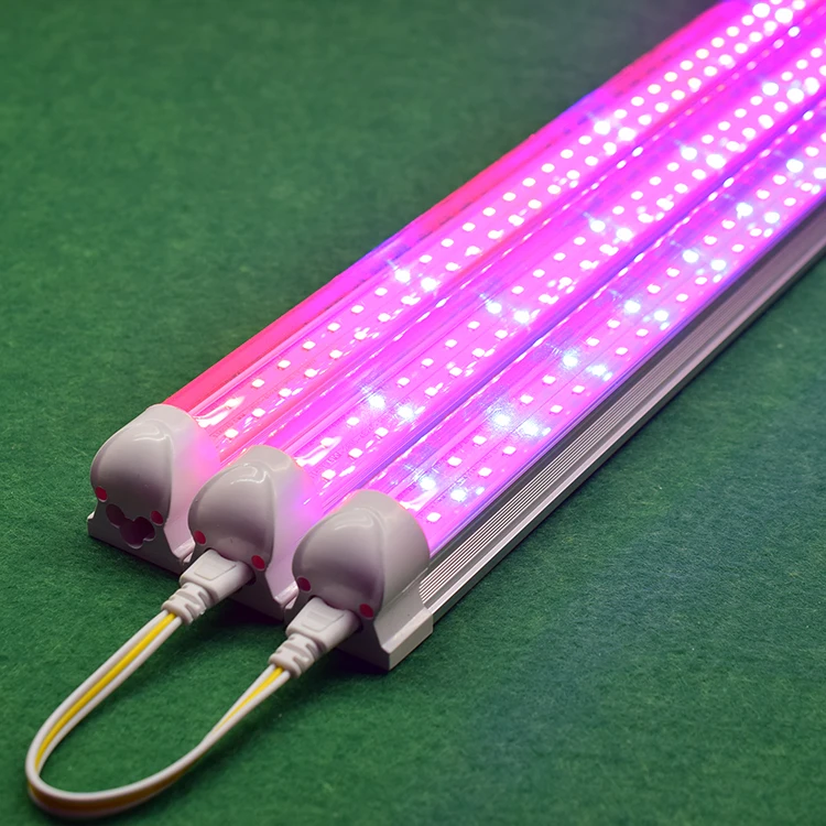 Red and Blue T8 28W Tube Grow Lamp 4ft 1.2m LED Plant Grow Light for Indoor Plant Growth