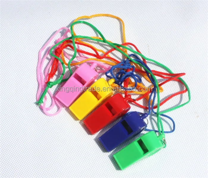 Пластиковый свисток и шнурок для школьного футбола, спортивный свисток для чарлидинга