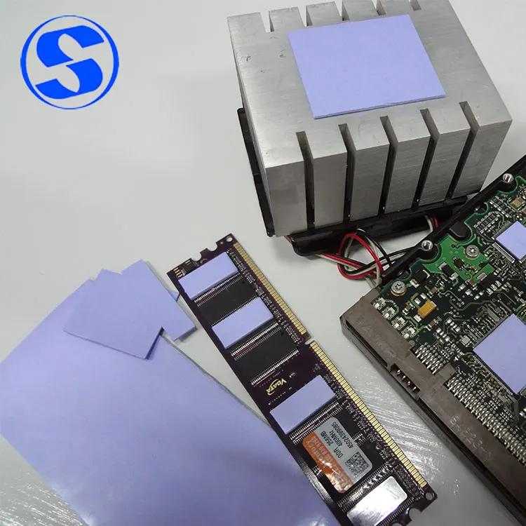 3.0 W/m.k Thermal Conductivity Insulation Mat/Pad/Sheet For CPU Heatsink