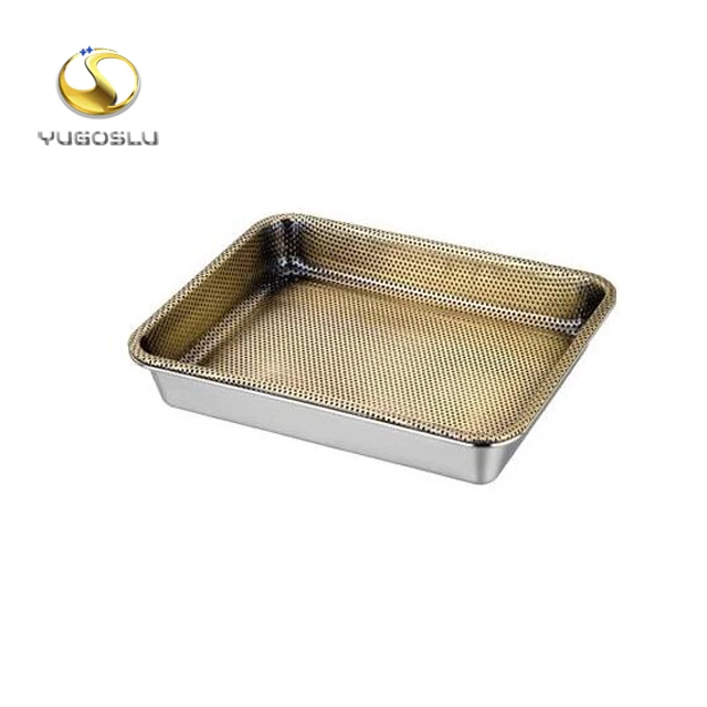 factory China Supplier Wholesale Manufacturing Factory Prices Amazon perforated baking tray stainless steel perforated plate