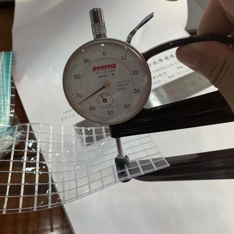 1000D*4*4 PVC High Transparent Tarpaulin/ Clear PVC Cold Laminated Polyester Mesh Fabric