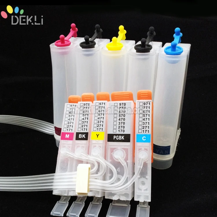 PGI 570XL CLI 570XL Ciss Cartridge for Canon MG7750 MG7751 Ciss Ink Cartridge with ARC Chip