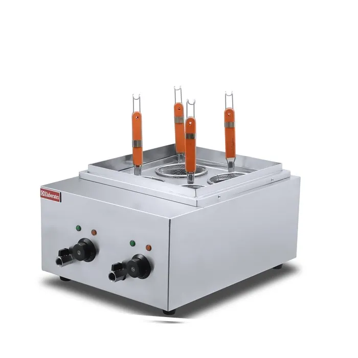 Газовая/электрическая паста из нержавеющей стали для коммерческого использования в кухне, плита с шкафом