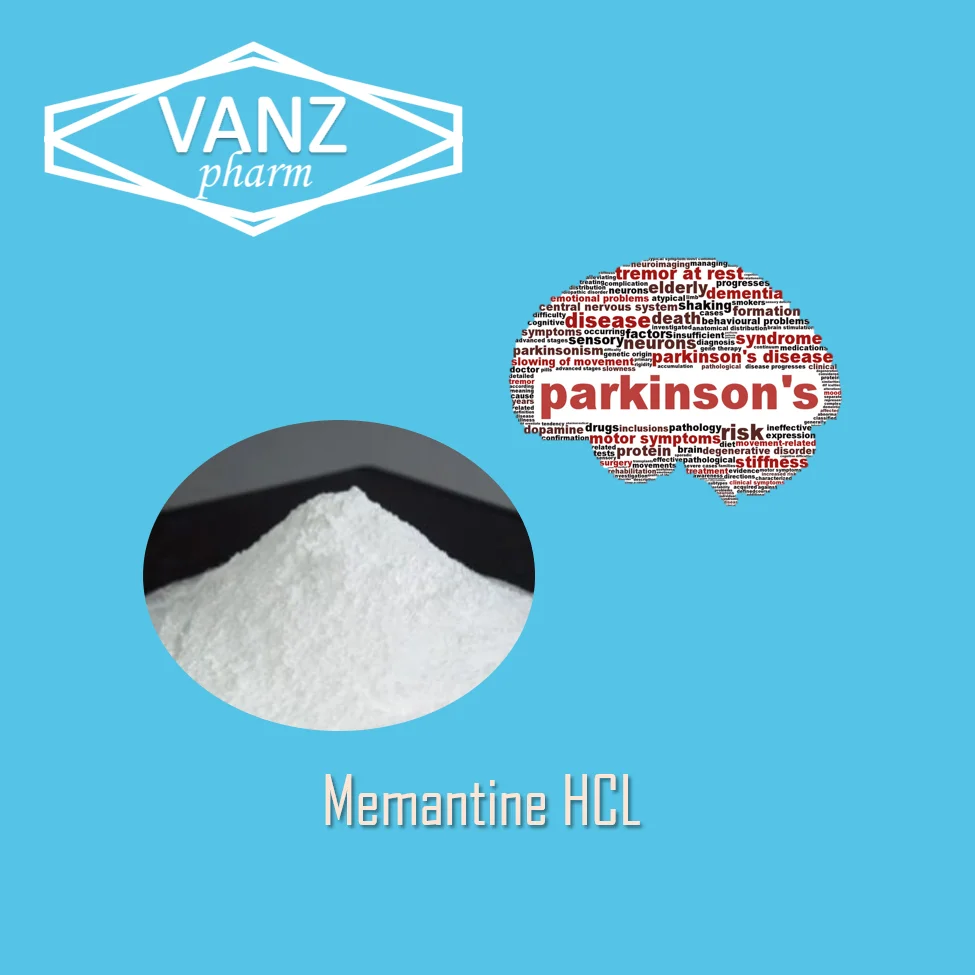 
Memantine HCl Cas No. 41100-52-1 used for Antiparkinson 