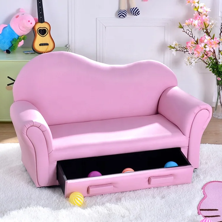 China factory leather sofa kids furniture mini bedroom sofa for children bedroom furniture set
