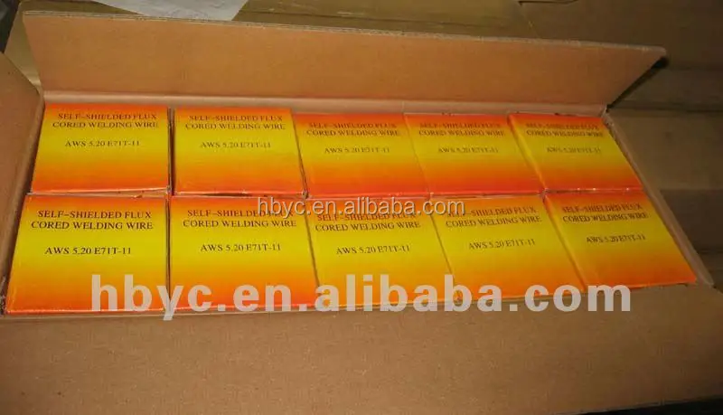 E71T-11 E71T-GS gasless flux cored welding wire