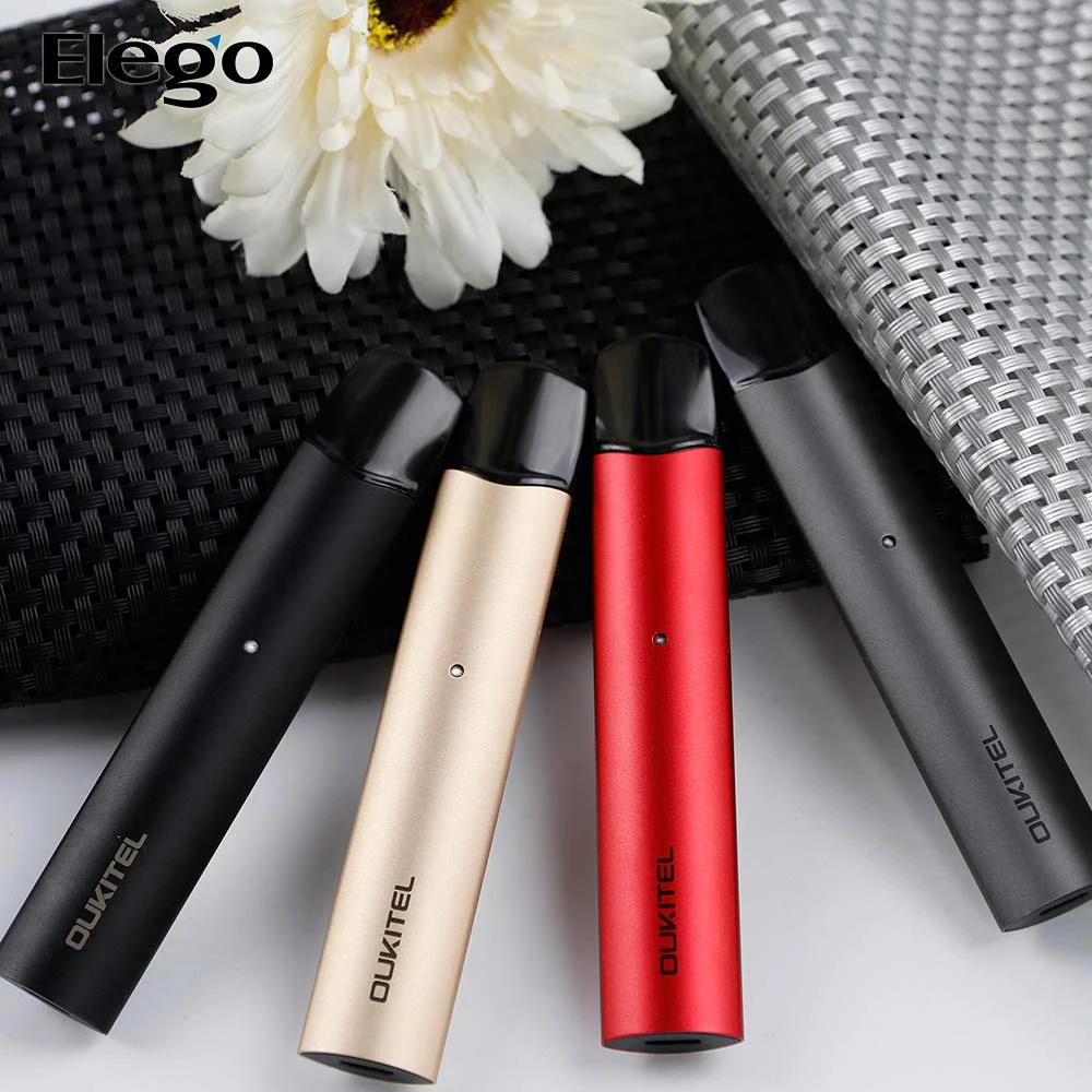 Heating 100% No leaking Newest Oukitel Lark AIO Pod Vape Kit 350mAh & 1.8ml