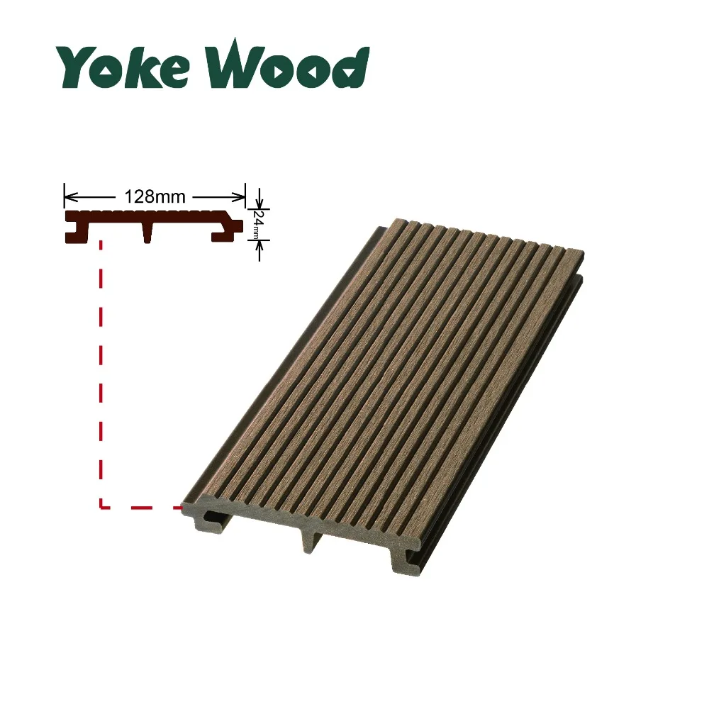 
V Yokewood Hot Selling Easy Install WPC Wall Cladding / Outside Composite Exterior Wall Siding / Manufacturer Price WPC Wall 