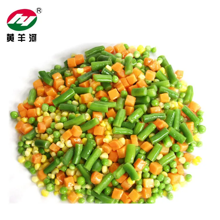 Замороженные перемешанные овощи с морковью