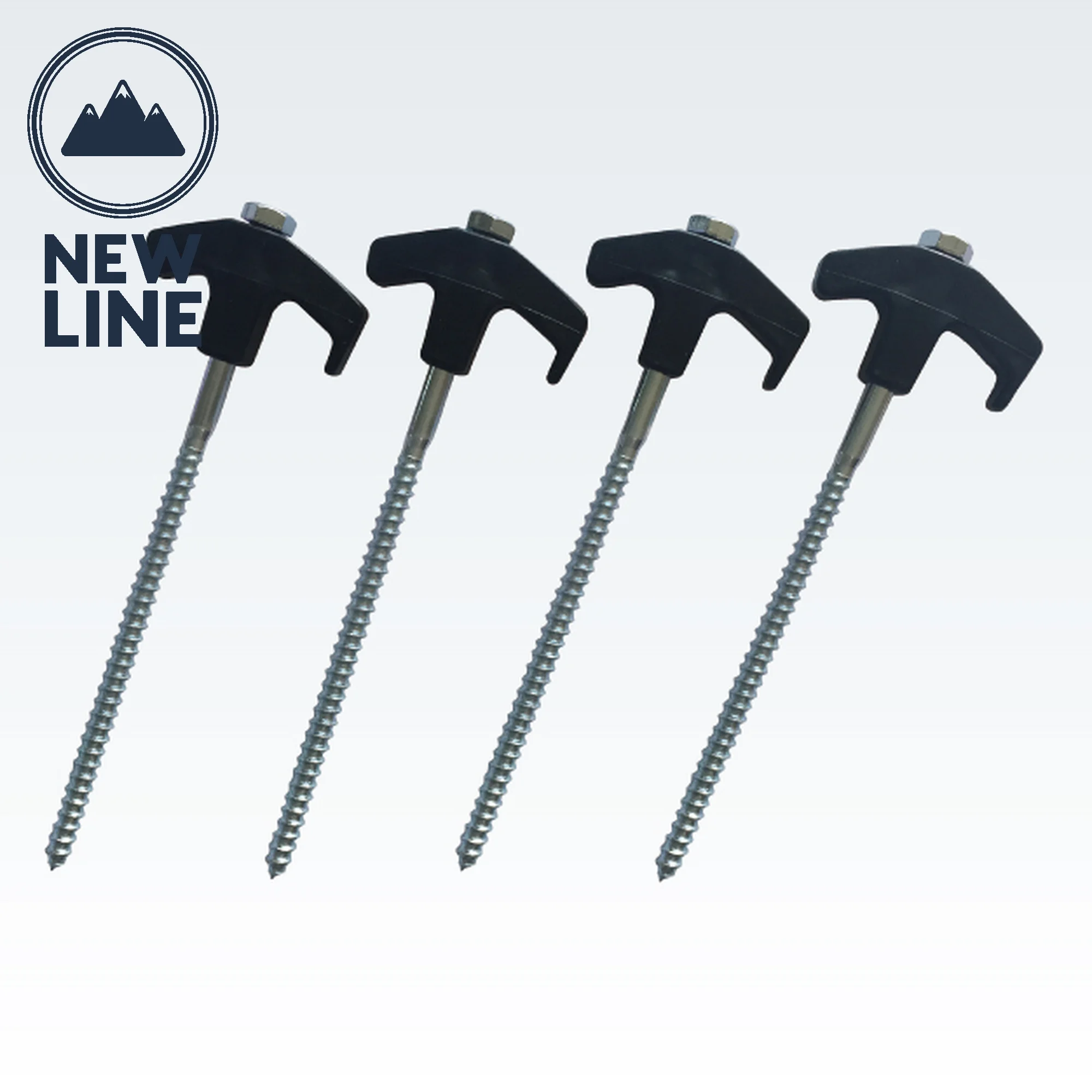 
185MM Galvanized Non-Rust Heavy Duty Hexagon Head Anchoring Screwdriver Tent Nail Peg Garden Stake Pop Up Canopy Stake 