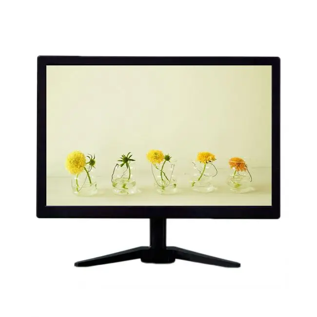 19 дюймов ЖК-монитор с сенсорным экраном монитор с VGA DVI RCA порт