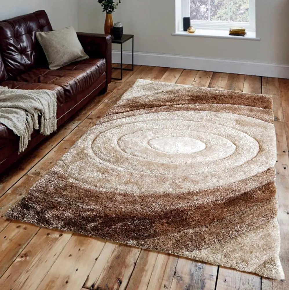 Tianjin Factory Wholesale 100%polyester 3d Shaggy Floor Carpet Living room