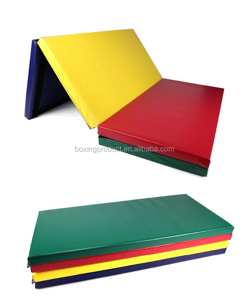 Folding gym mat kids play mat folding gymnastic mats hot sale