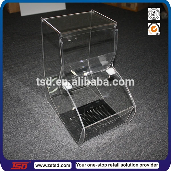 Custom retail shop bulk food display rack,display stand for food,peanut display racks