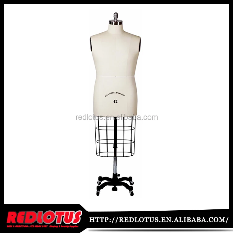 
Fiberglass female adjustable standing professional dressmaker form 
