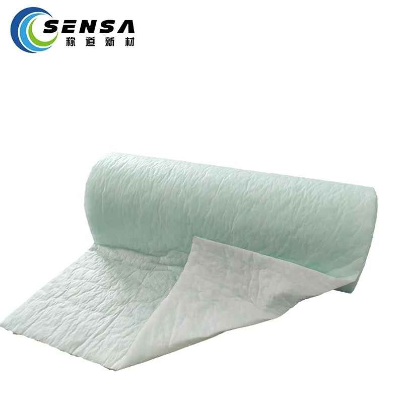 Industrial Synthetic Fiber Non-woven Roll Air Pocket Bag Filter Cloth
