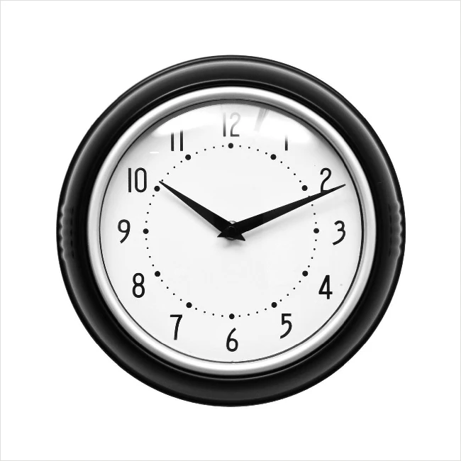 Оптовая продажа пластиковых 12 дюймов круглые Настенные часы с фирменным логотипом