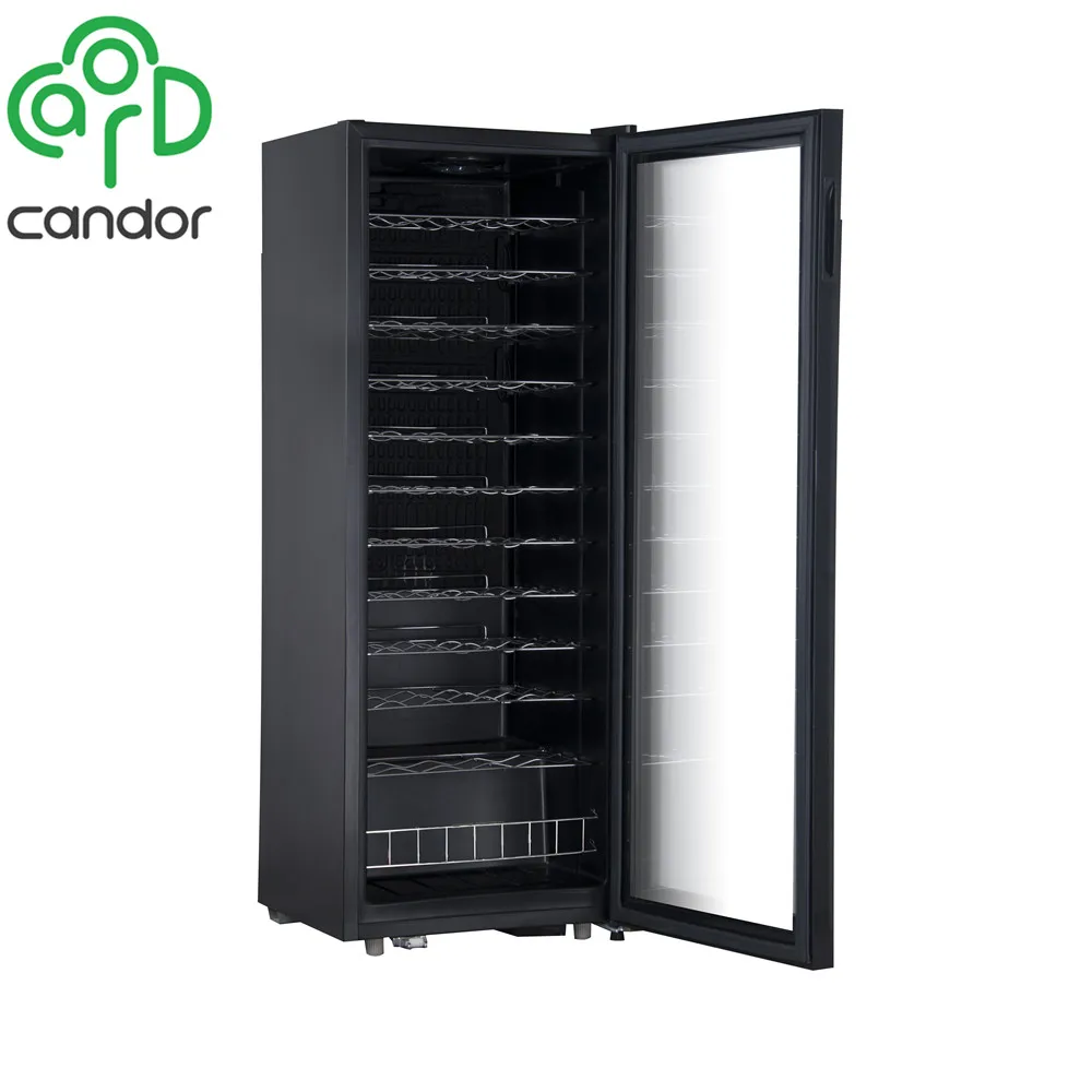 zhongshan candor 54 bottles compressor fashion gas red wine cellar cooler fridge
